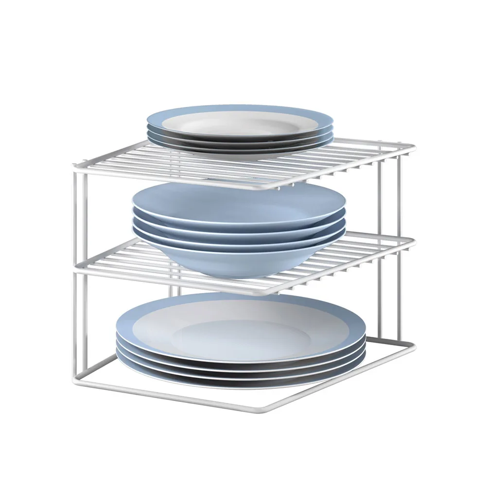 Etagère d'angle 25x25x19 cm Metaltex 36.42.02