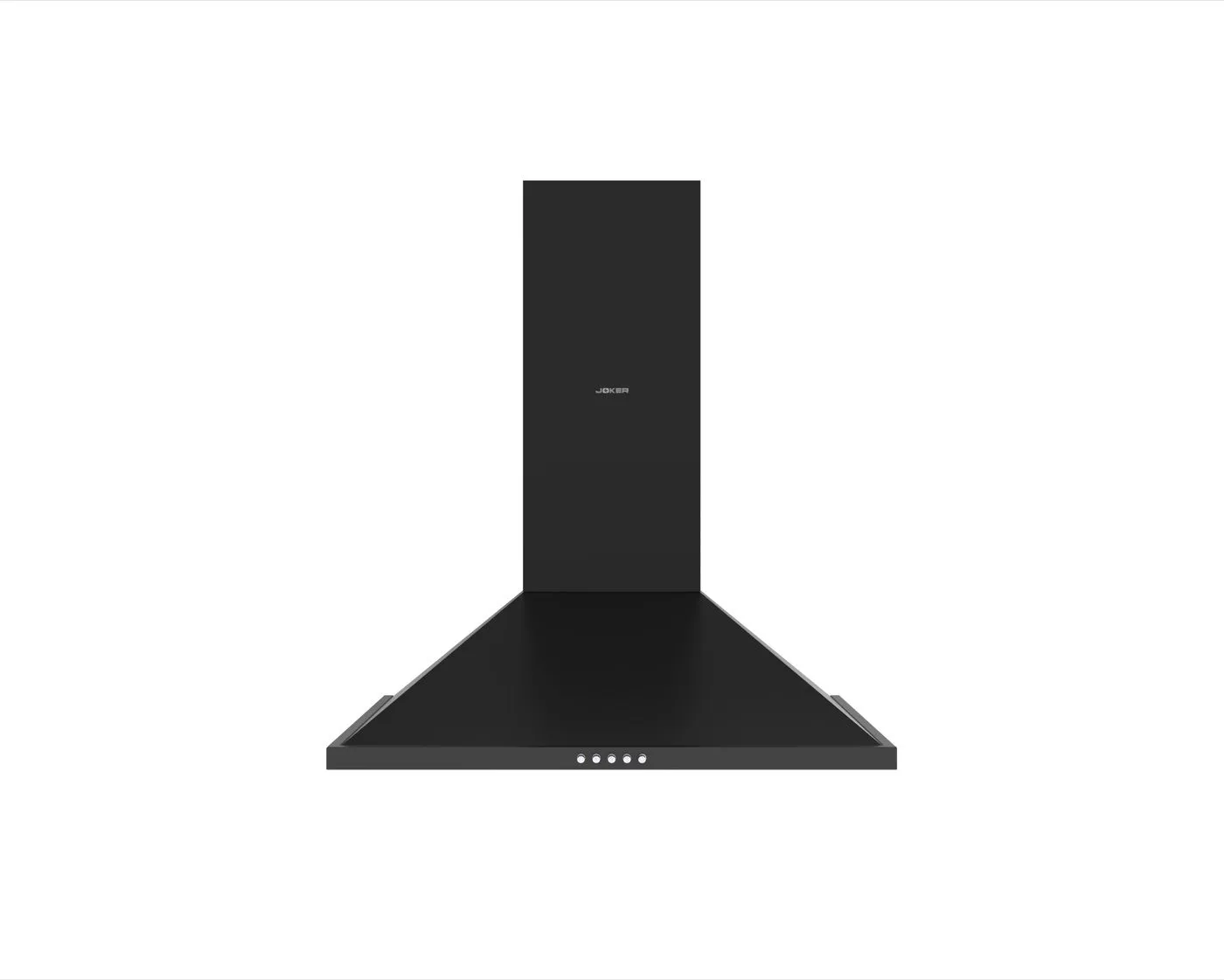 Hotte Pyramide Élégante 60 cm — Noir