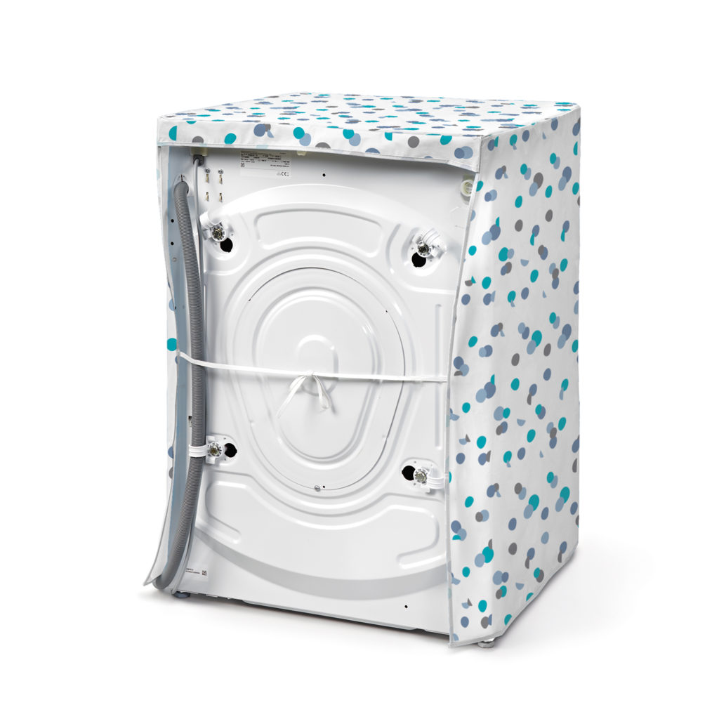Housse pour machine à laver - 84 x 60 x 60 cm - 2368.12 - Turquoise -  Action Distribution