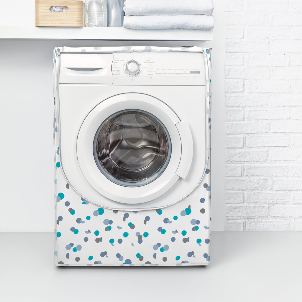 Housse pour machine à laver - 84 x 60 x 60 cm - 2368.12 - Turquoise -  Action Distribution